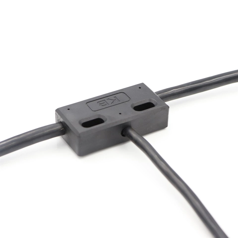 M12 2-6 Pin T-tyypin vedenpitävä hybridikaapelikokoonpano ulkovalaistukseen IP67