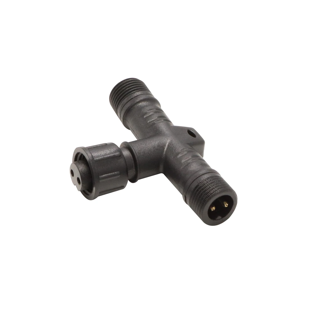 M12 2-4 Pin T-Type Splitter M12 2-4 Pin T-Type Splitter